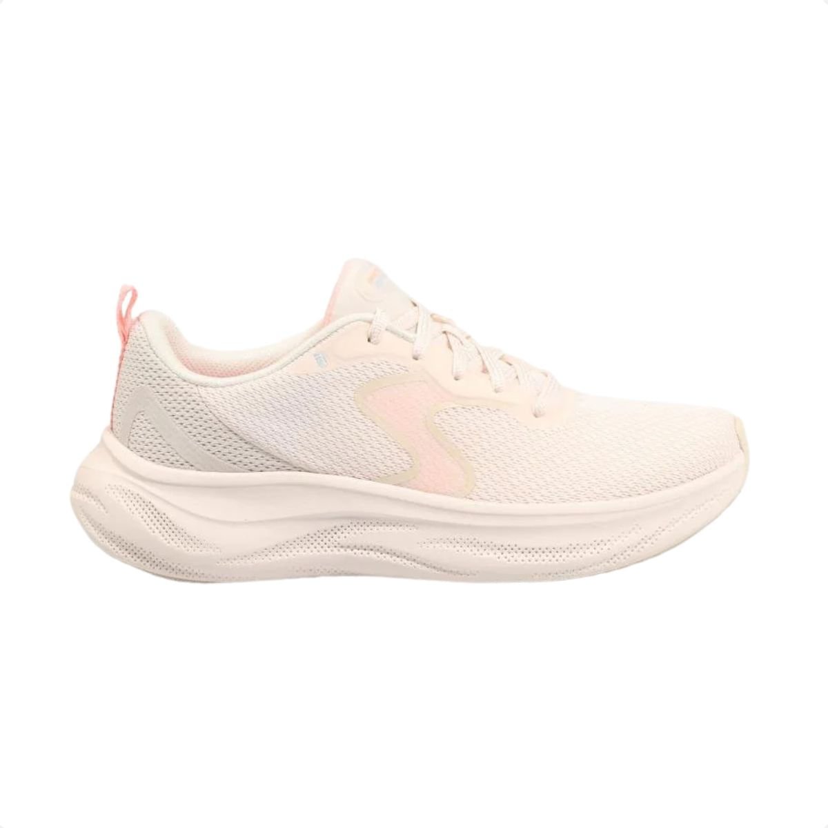 Tênis Running Feminino Skechers Skech Cloud Bege