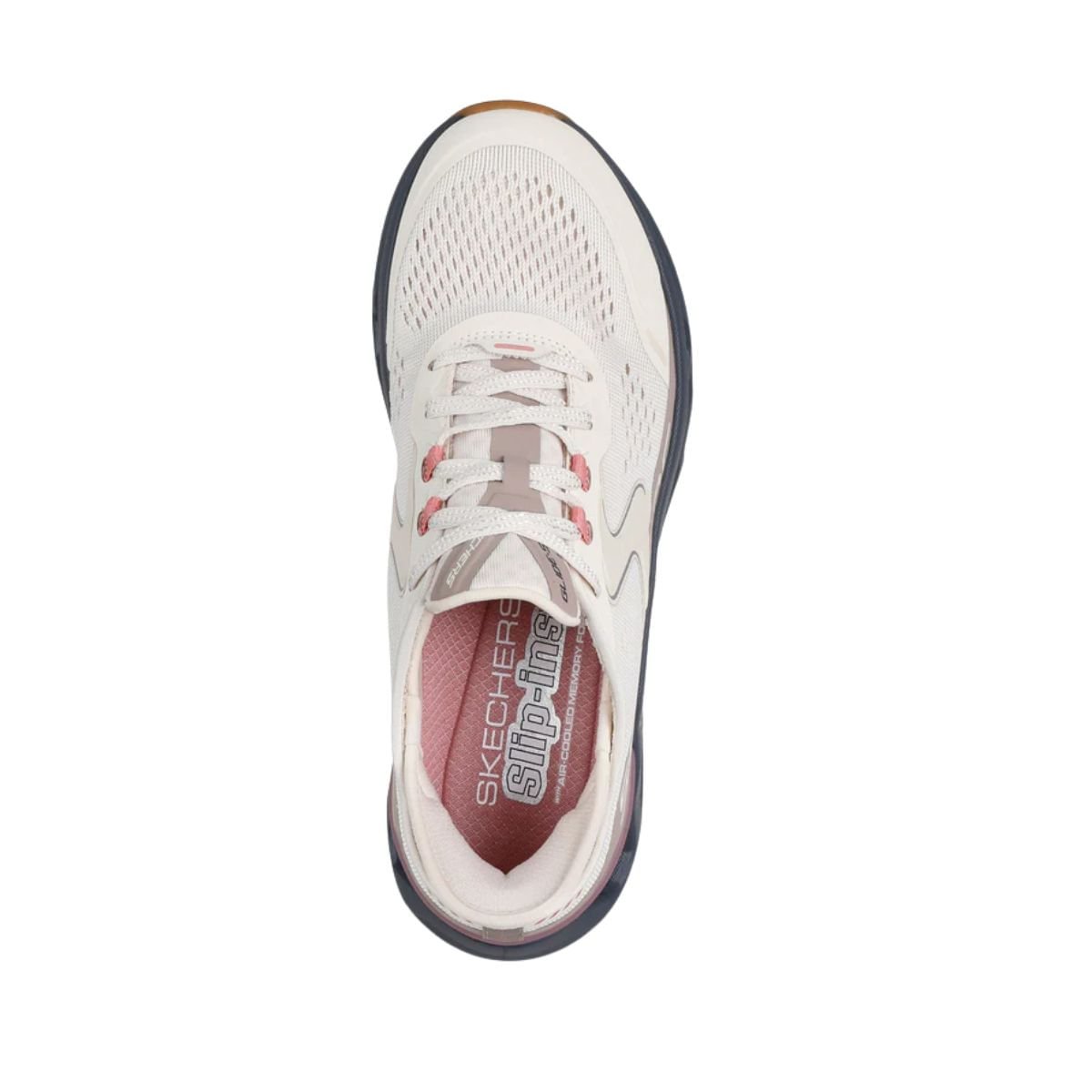 Tênis Running Feminino Skechers Glide-Step Altus Off White Branco/Bege/Cinza 3