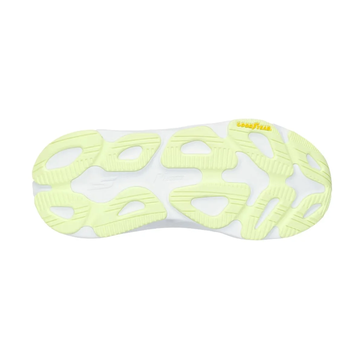 Tênis Feminino Skechers Max Run Slip-Ins Branco Branco/Azul/Amarelo 3
