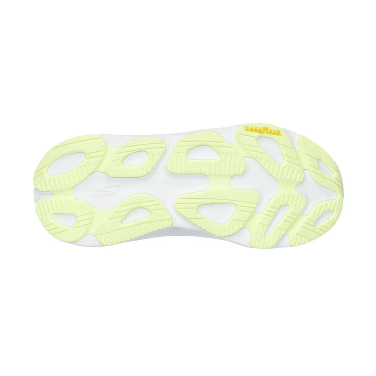 Tênis Feminino Skechers Max Run Slip-Ins Branco Branco/Azul/Amarelo 3