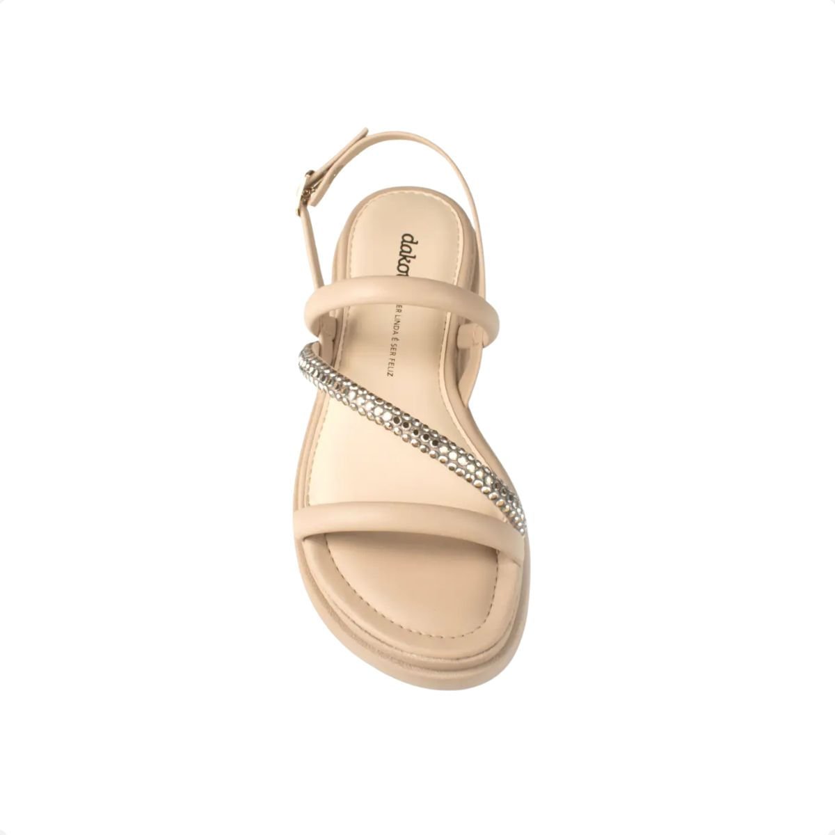 Sandália Dakota Flatform Bege 6