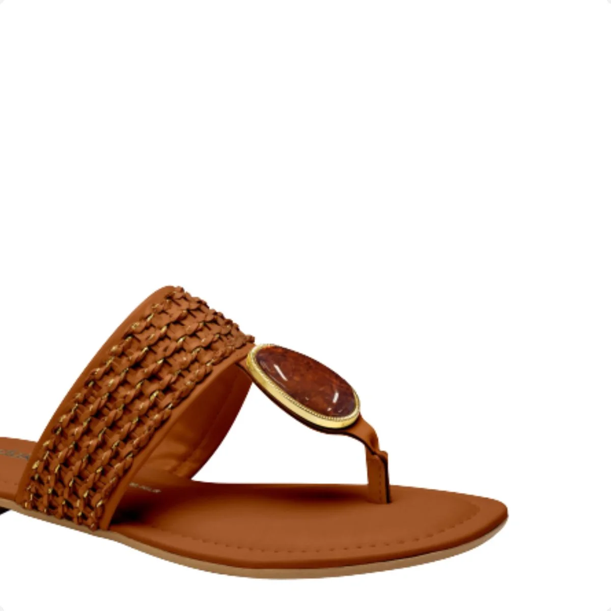 Tamanco Feminino Rasteiro Dakota Caramelo 3