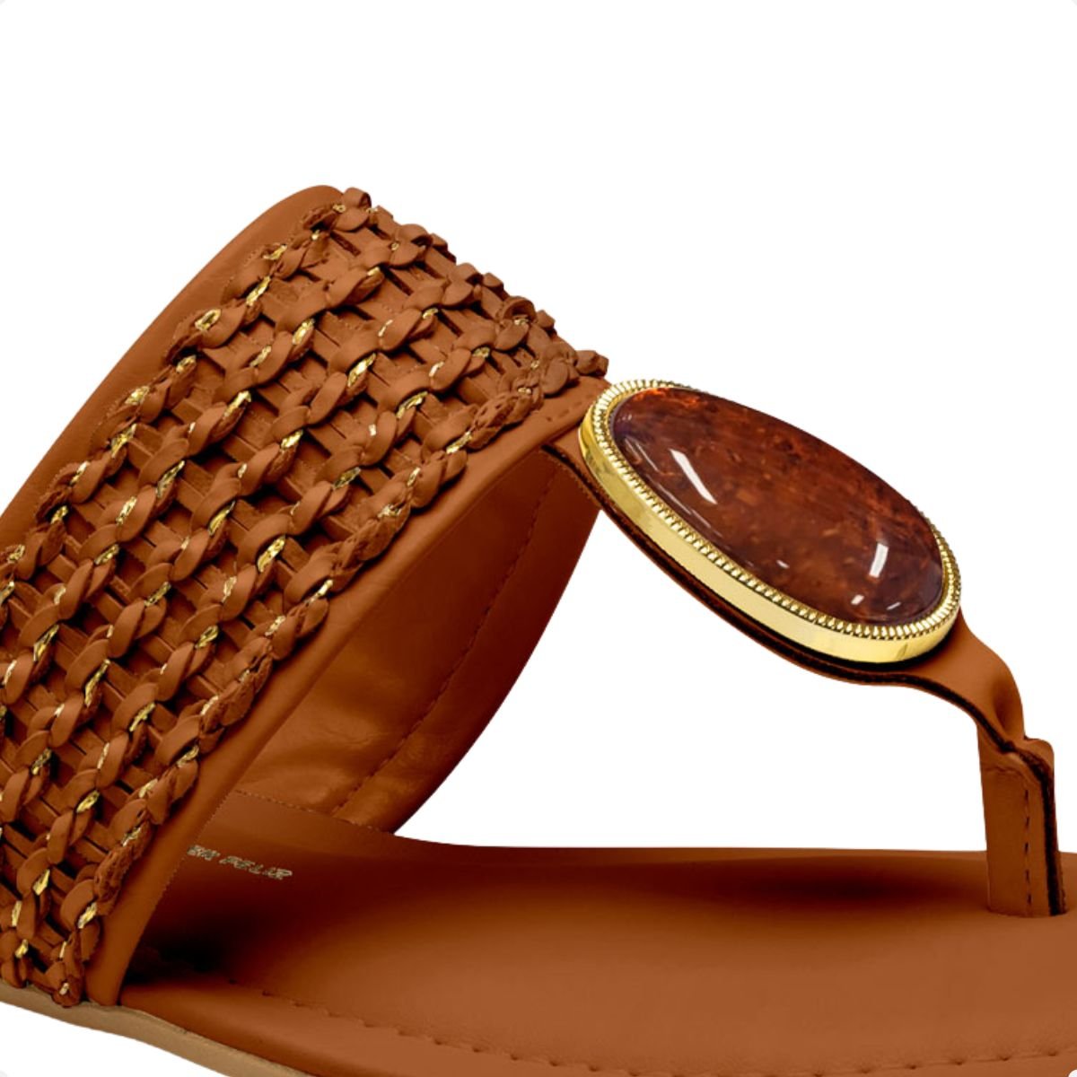 Tamanco Feminino Rasteiro Dakota Caramelo 6