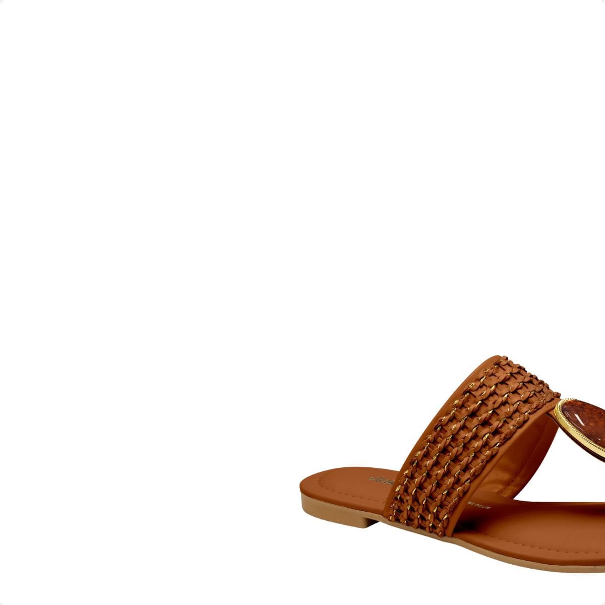 Tamanco Feminino Rasteiro Dakota Caramelo 7