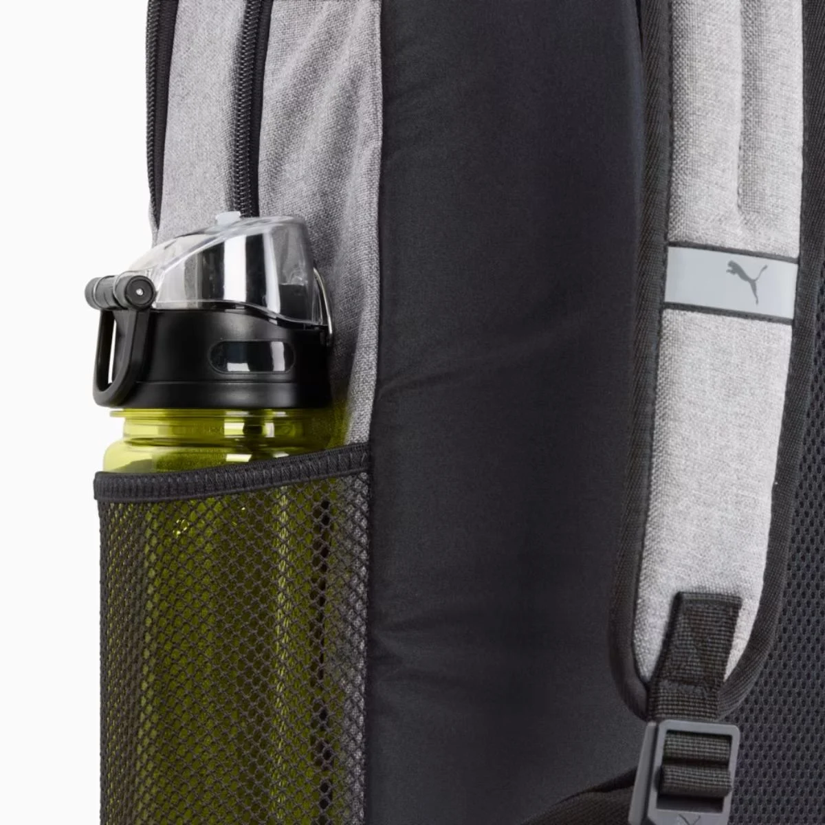 Mochila Esportiva Puma S Heather Backpack Cinza Cinza 3