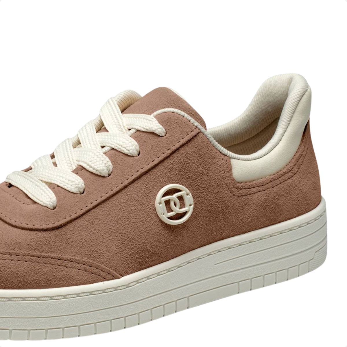 Tênis Moda Casual Feminino Camurça Dakota Caramelo 4