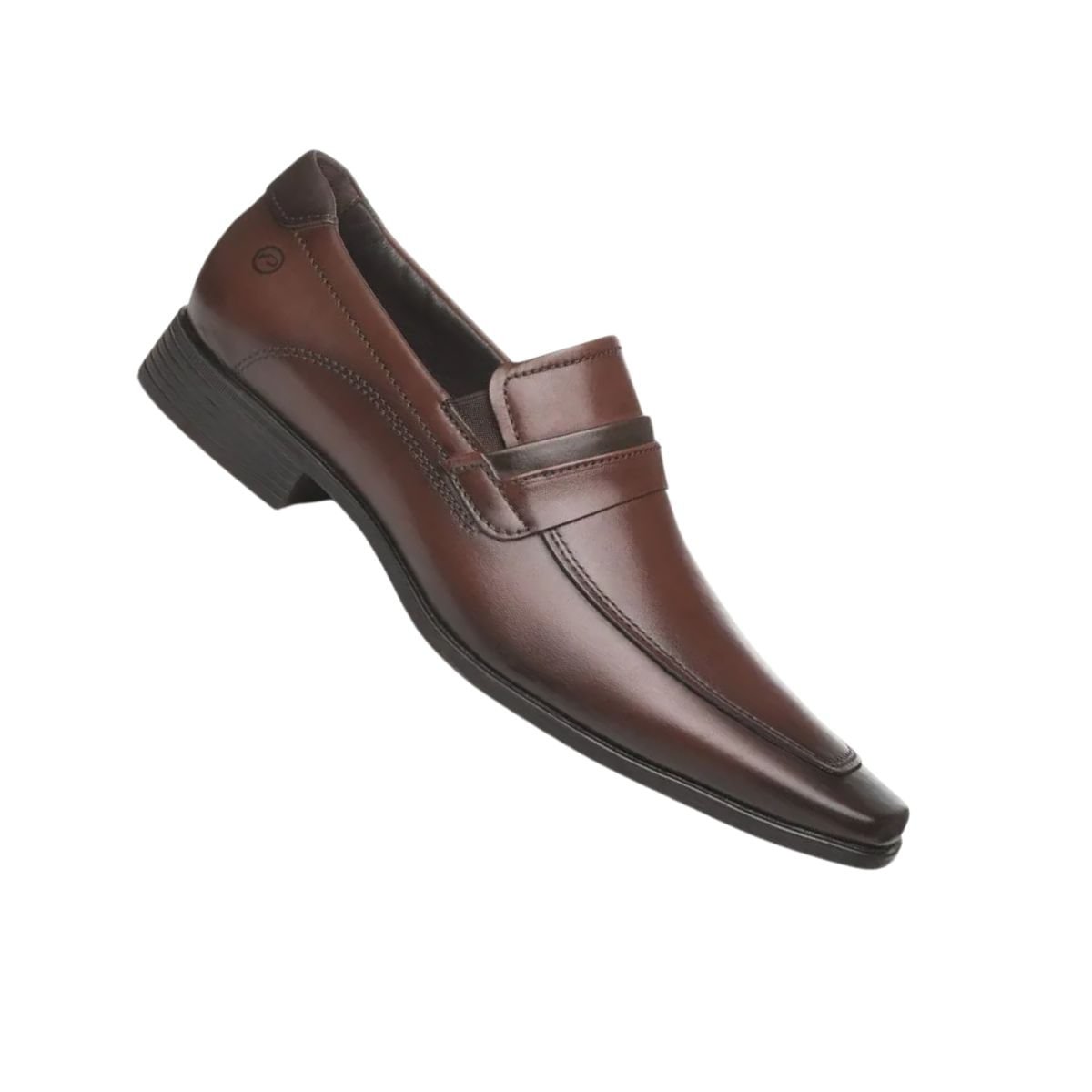 Sapato Masculino Social Pegada Elegance Marrom Marrom 7