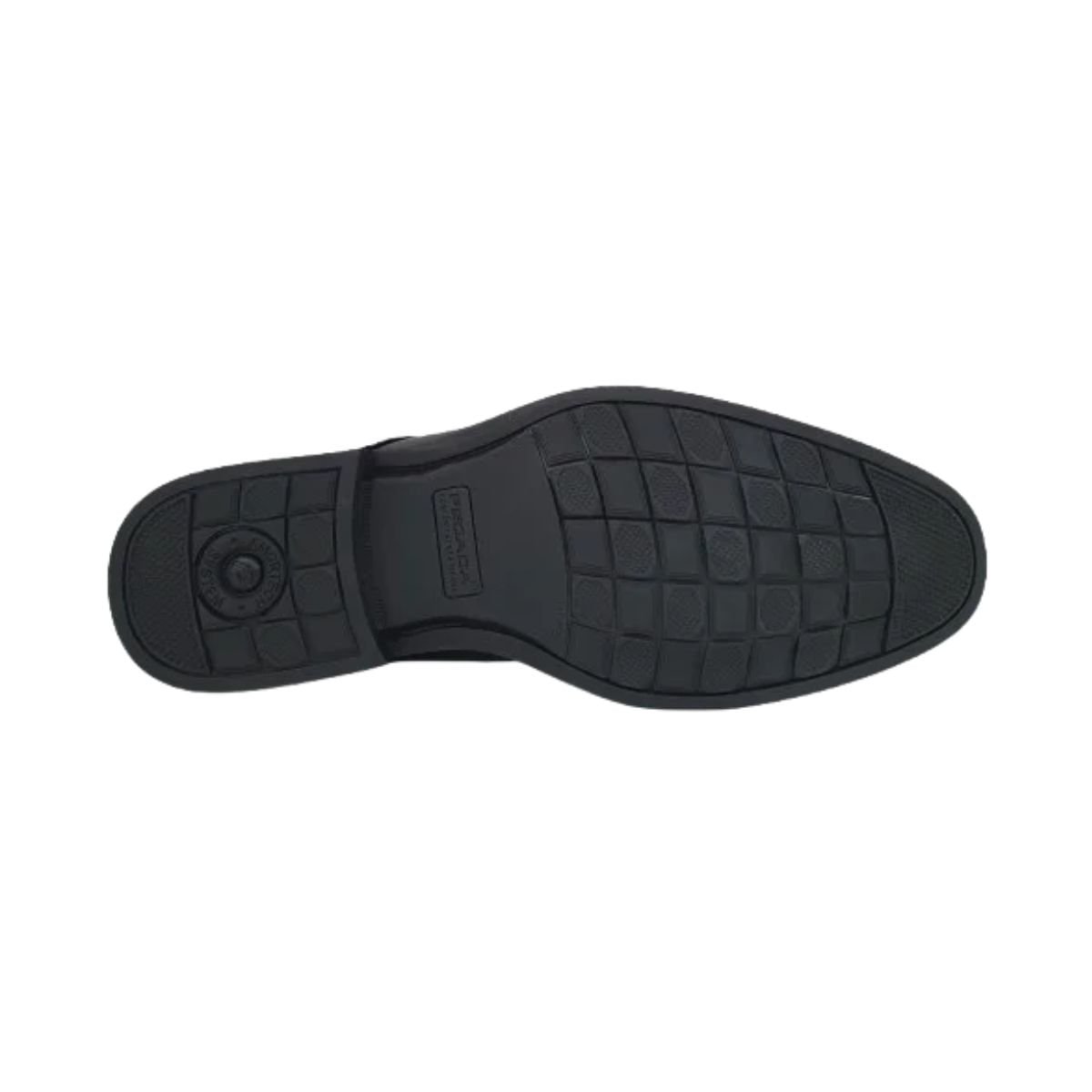 Sapato Masculino Social Em Couro Pegada Preto Preto 3