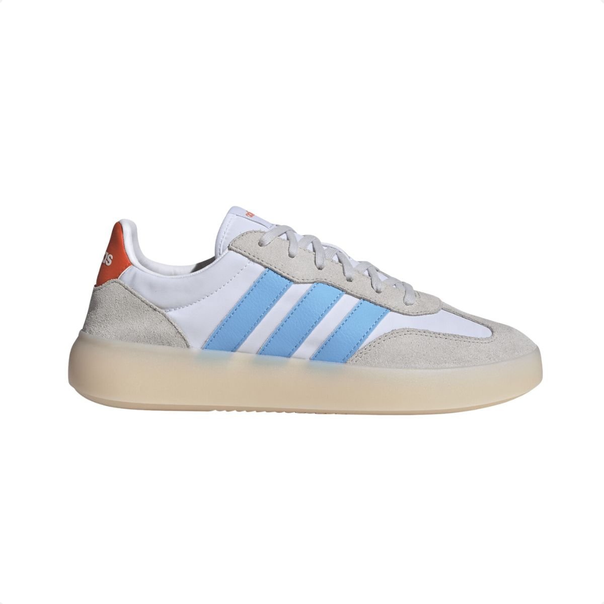Tênis Casual Masculino Adidas Barreda Decode Branco Branco/Bege/Azul