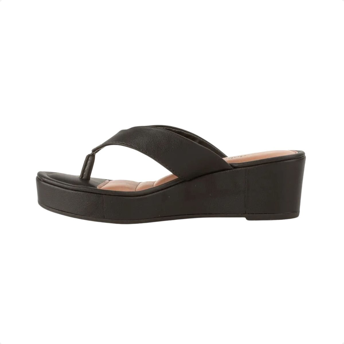 Tamanco Anabela Dakota Preto Preto 2