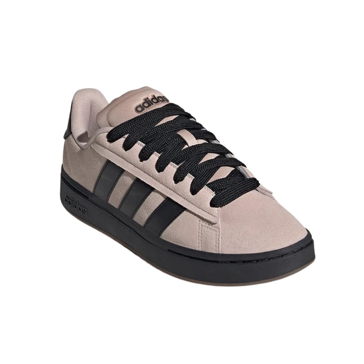 Tênis Casual Masculino Adidas Grand Court Alpha Marrom Bege/Preto 2