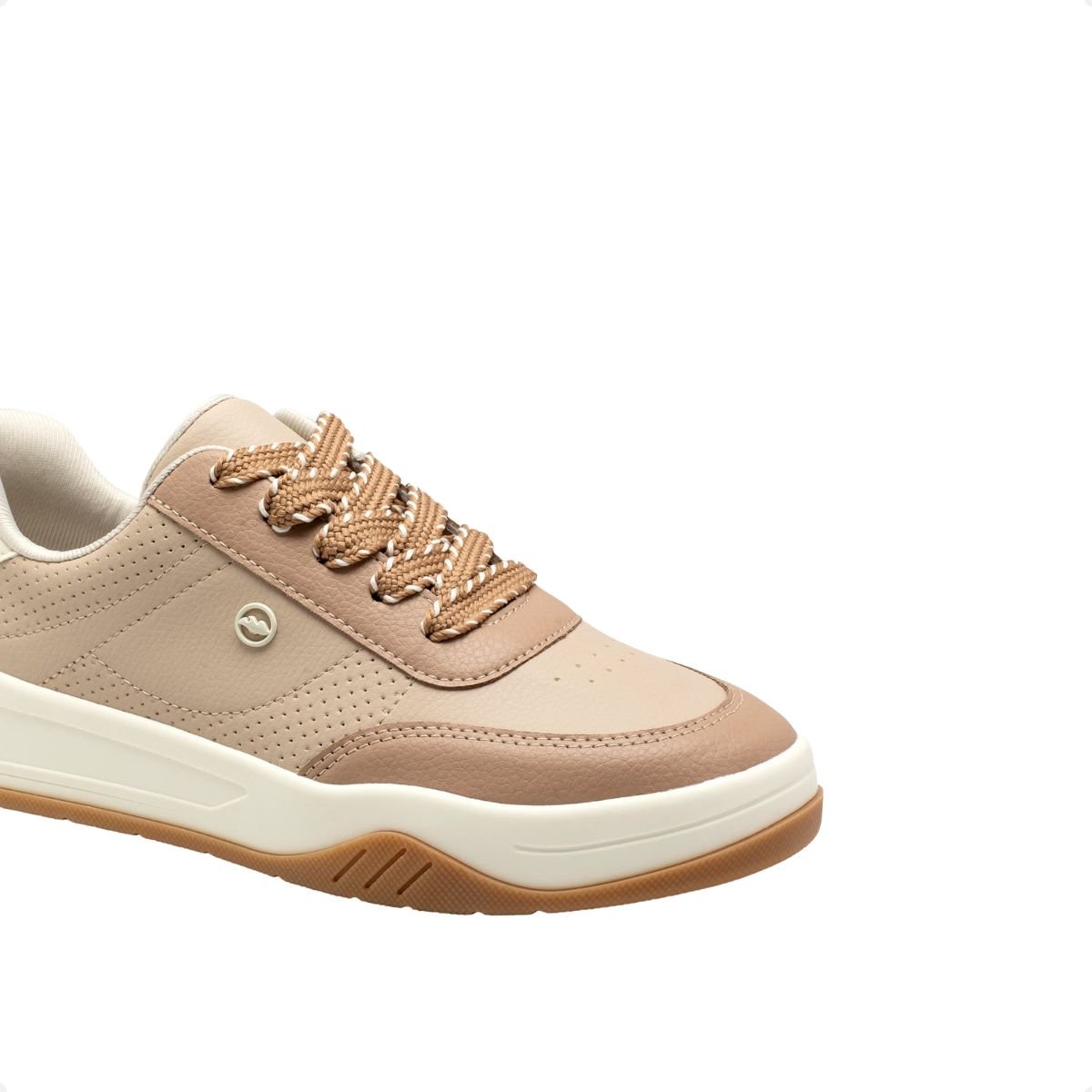 Tênis Moda Casual Plataforma Dakota Bege 3