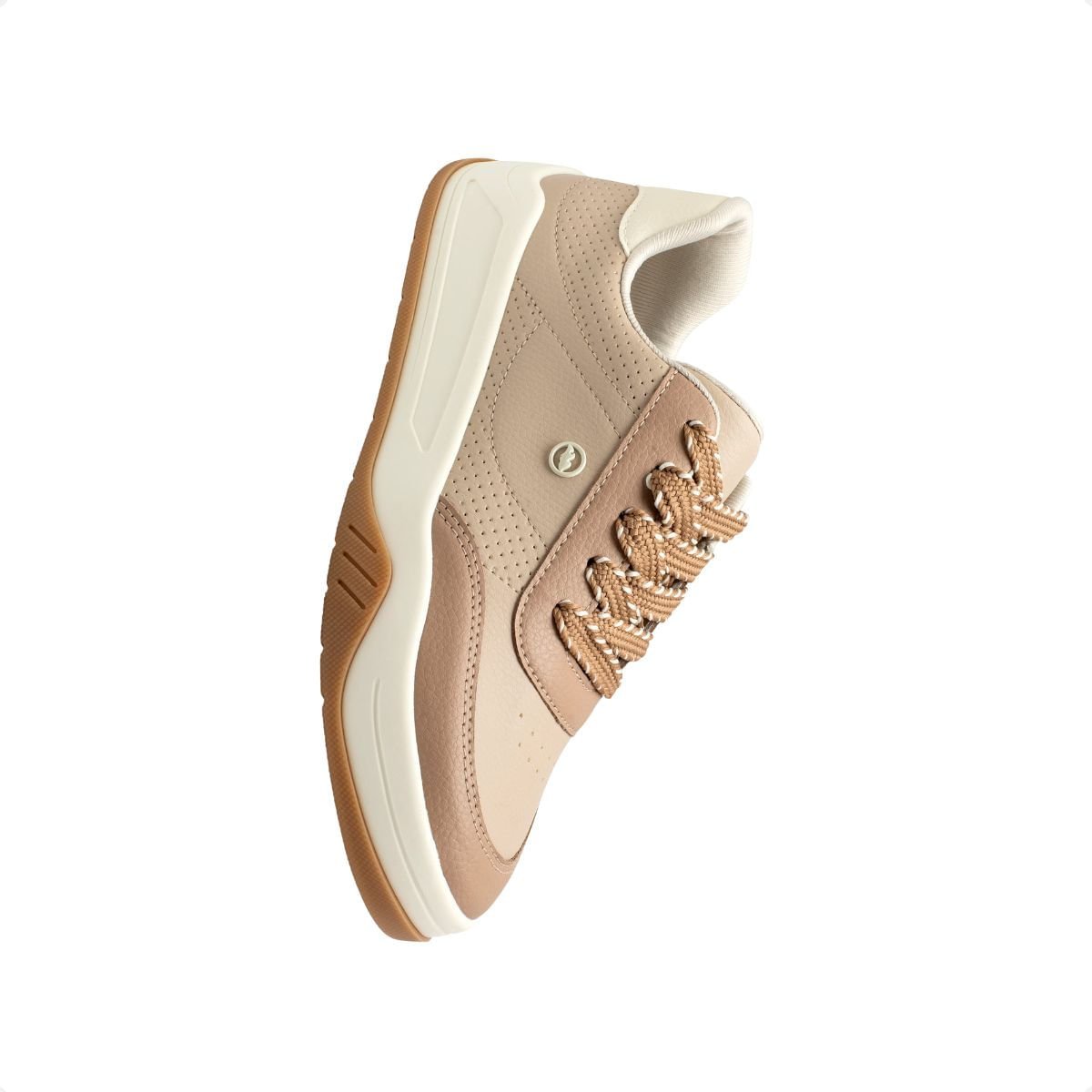 Tênis Moda Casual Plataforma Dakota Bege 5