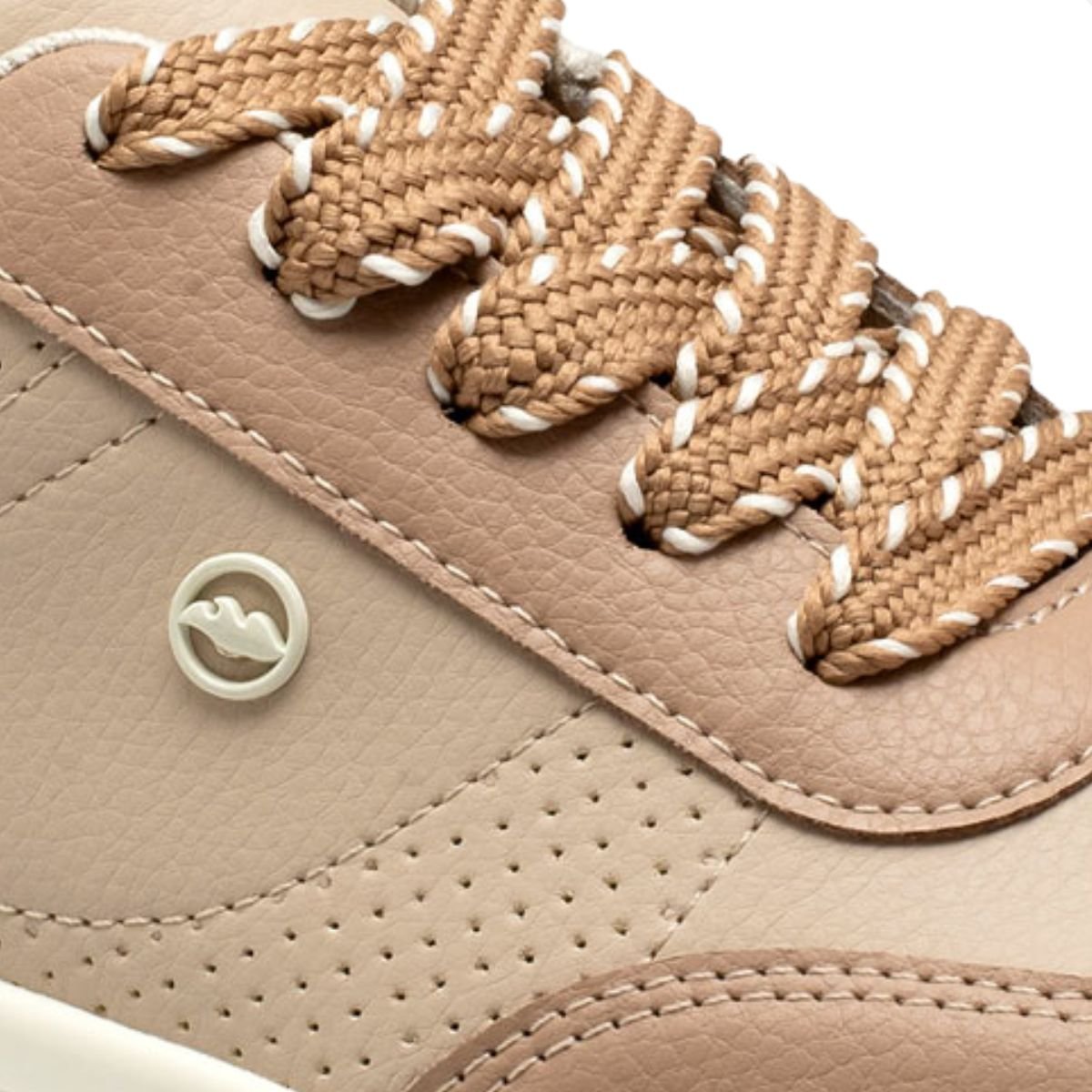 Tênis Moda Casual Plataforma Dakota Bege 6