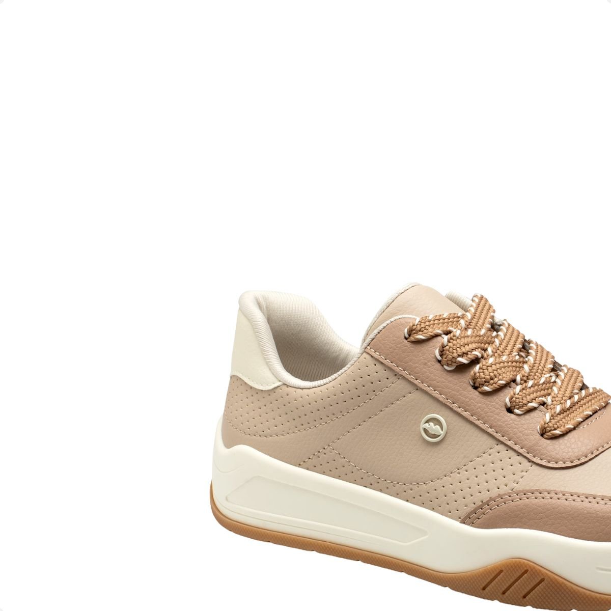 Tênis Moda Casual Plataforma Dakota Bege 7