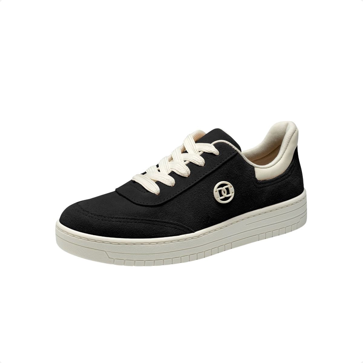 Tênis Casual Flat Feminino Dakota Preto 2
