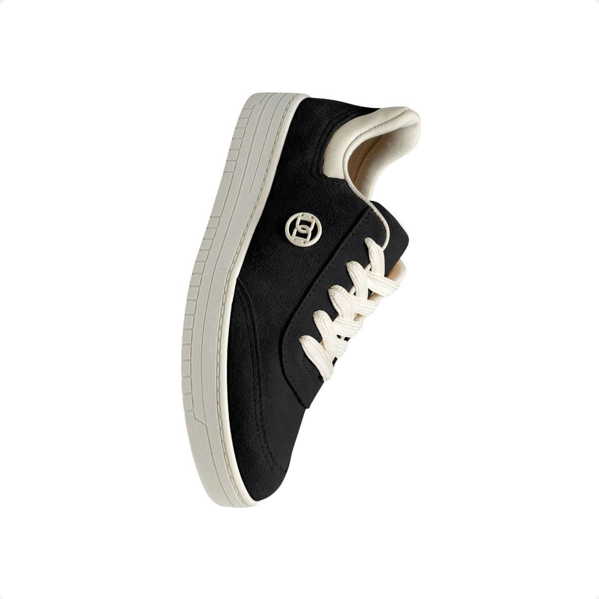 Tênis Casual Flat Feminino Dakota Preto 5