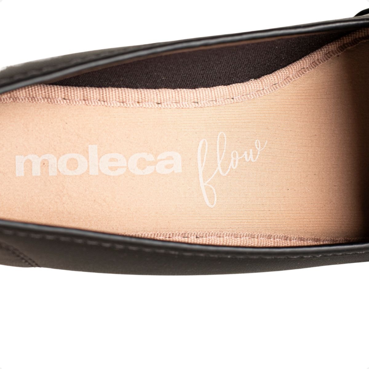 Sapato Fem Anabela Moleca Preto 7