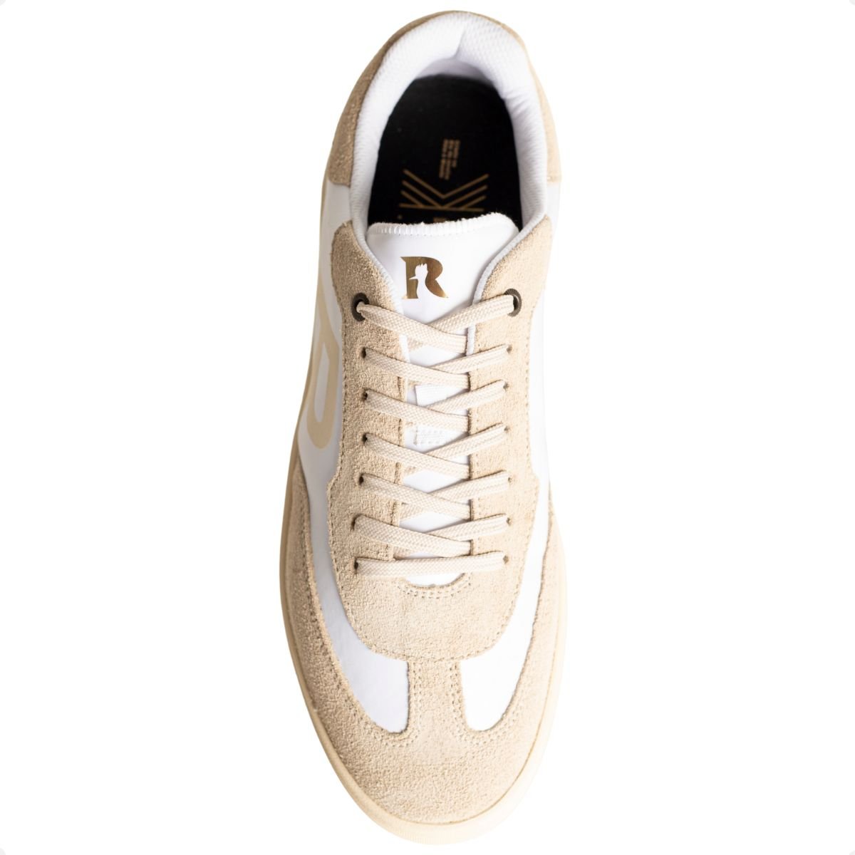 Sapatênis Masculino Reserva R-Vintage Bege Bege/Branco 6
