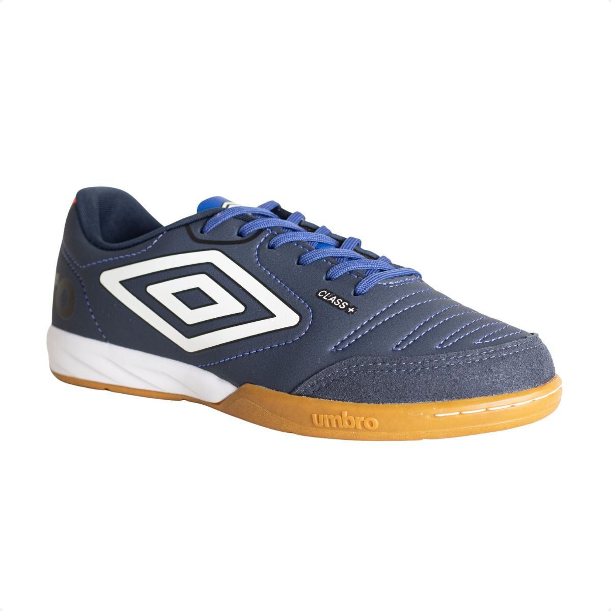 Chuteira Indoor Masc Umbro Class + Azul 2