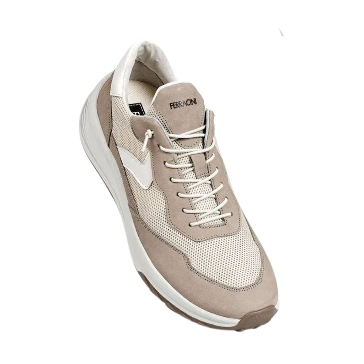 Sapatênis Masculino Ferracini Ducati Bege Bege/Cinza 6