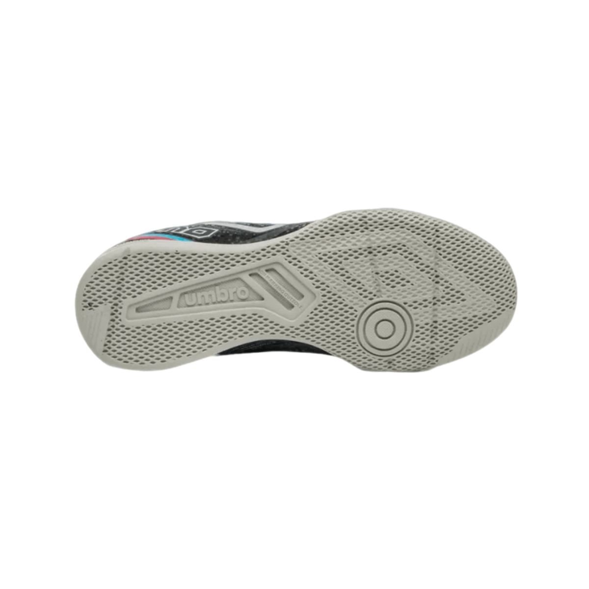 Chuteira Indoor Infantil Umbro Techno Ii Júnior Preta Preto/Cinza 3