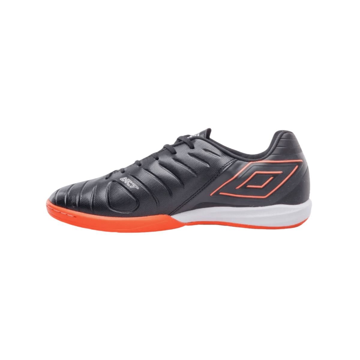 Chuteira Indoor Masculina Umbro Fifty Vi Preta E Coral Preto/Coral/Branco 4