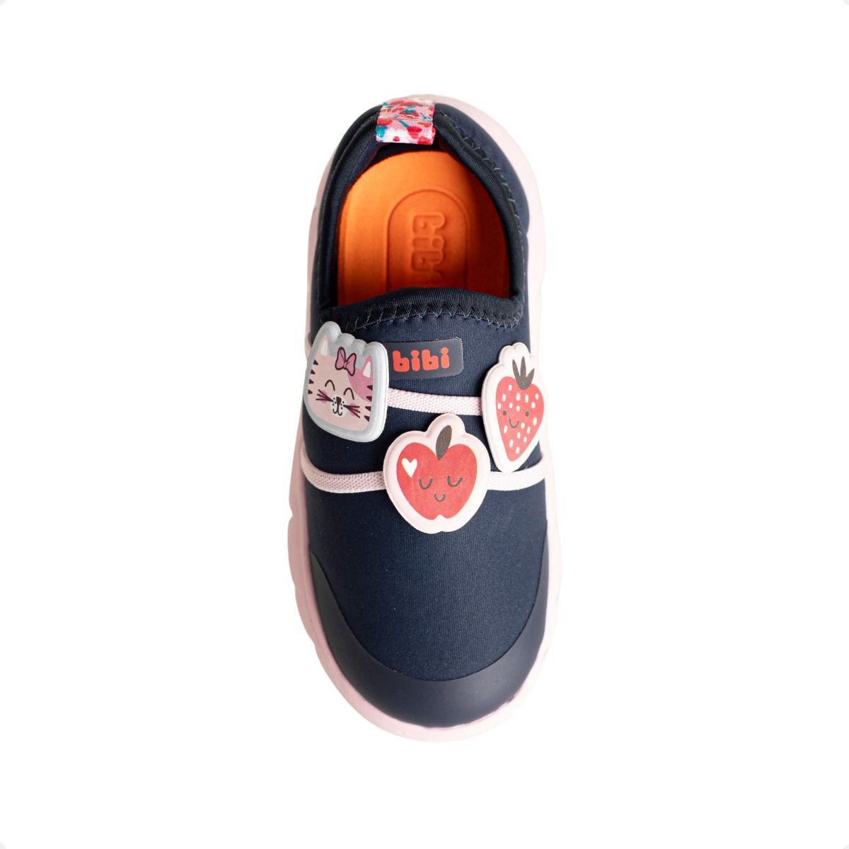 Tenis Running Bebe Running Bibi Energy Baby 2.0 Marinho/Sugar 6