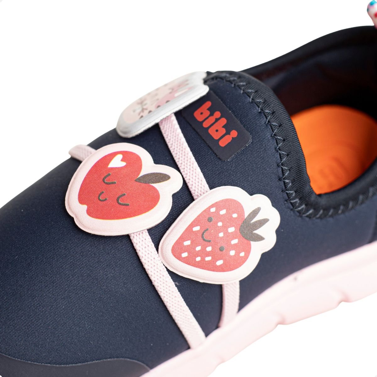 Tenis Running Bebe Running Bibi Energy Baby 2.0 Marinho/Sugar 7