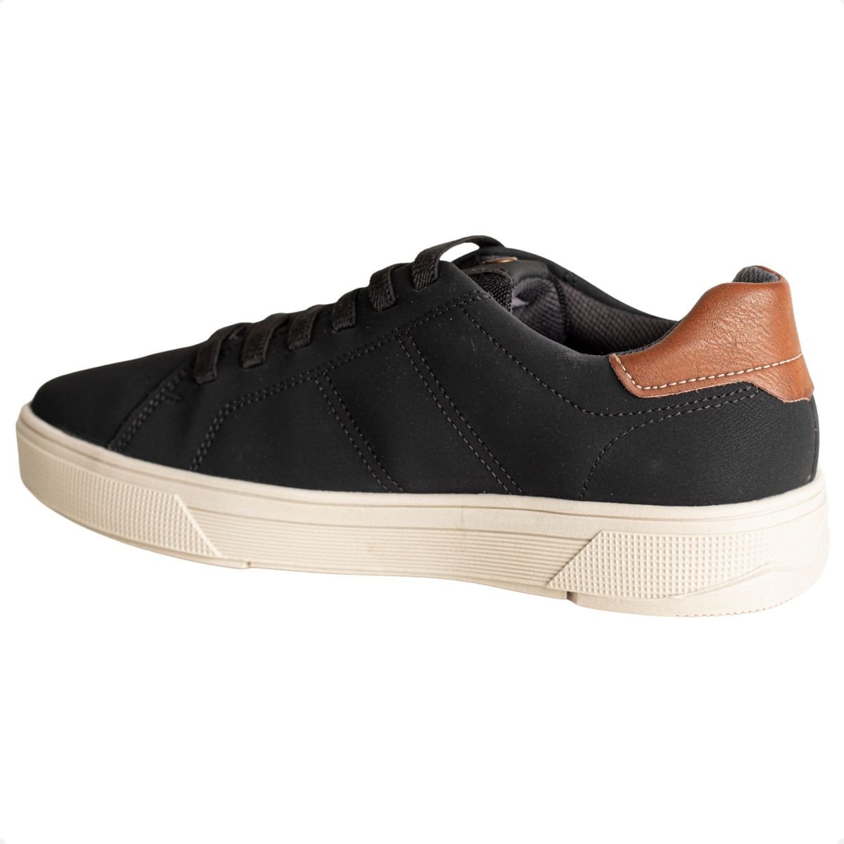 Sapatenis Masc Pgd Preto/Marrom 5