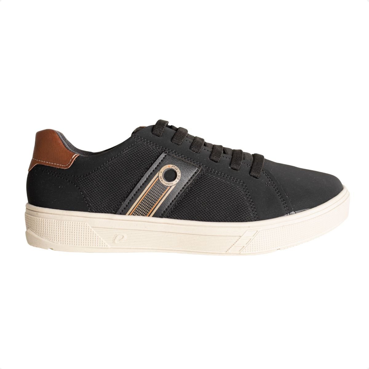 Sapatenis Masc Pgd Preto/Marrom 1