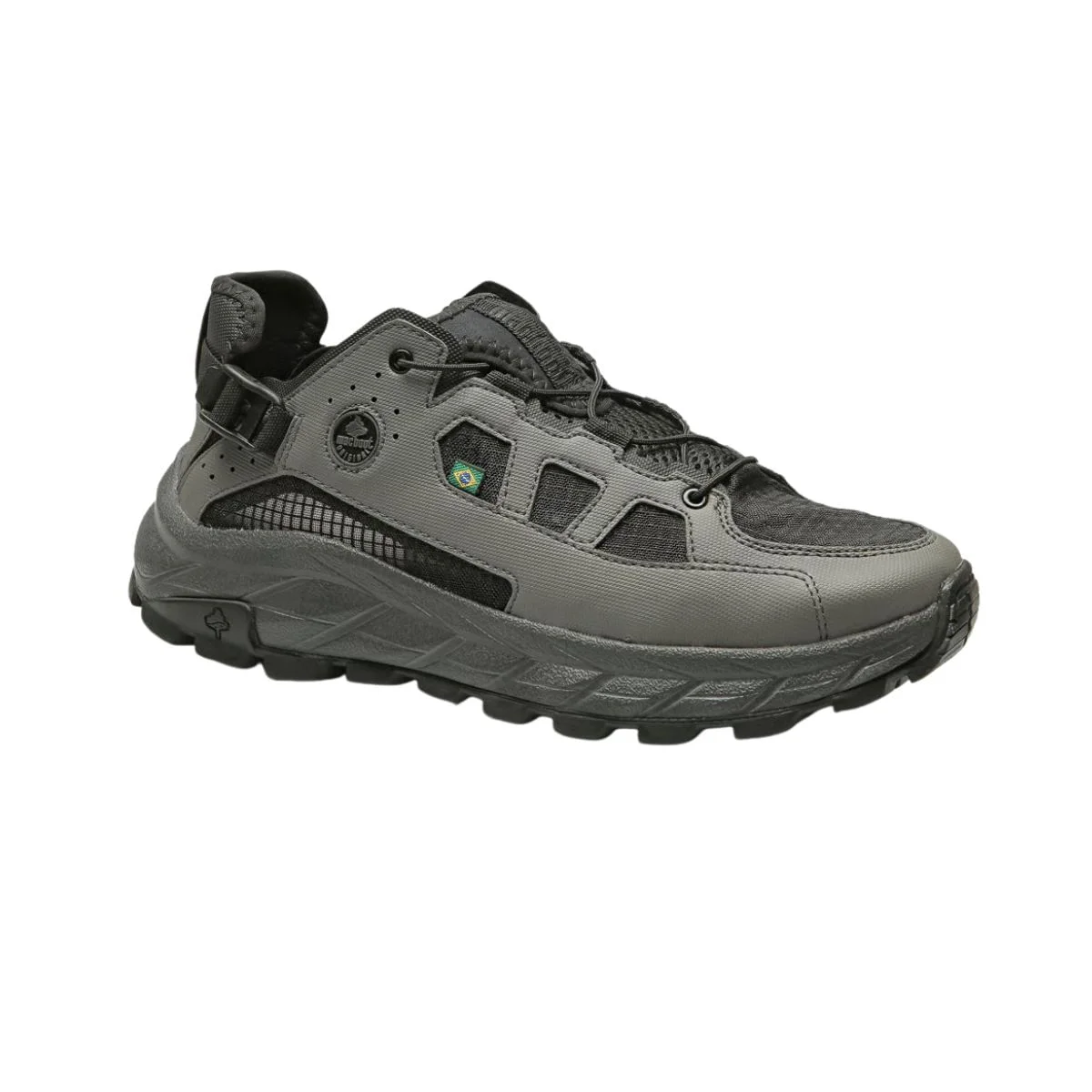 Tênis Trail Masculino Mac Boot Mergulhão 05 Cinza Preto/Cinza 2