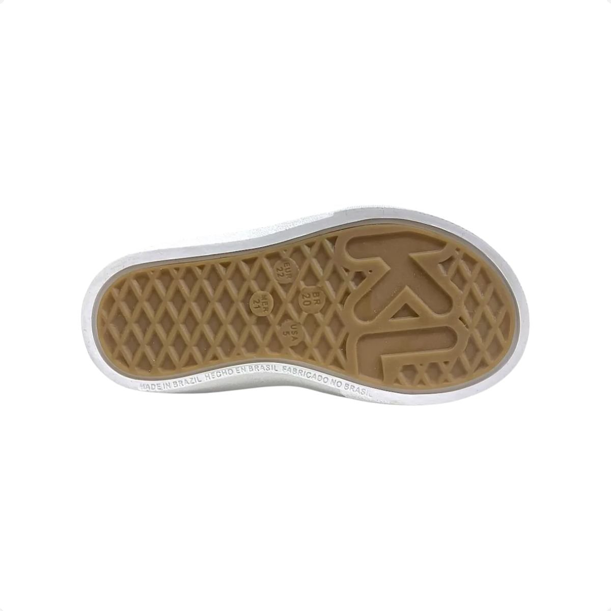 Tênis Casual Bebê Freestyle Klin Branco/Cinza/Azul 6
