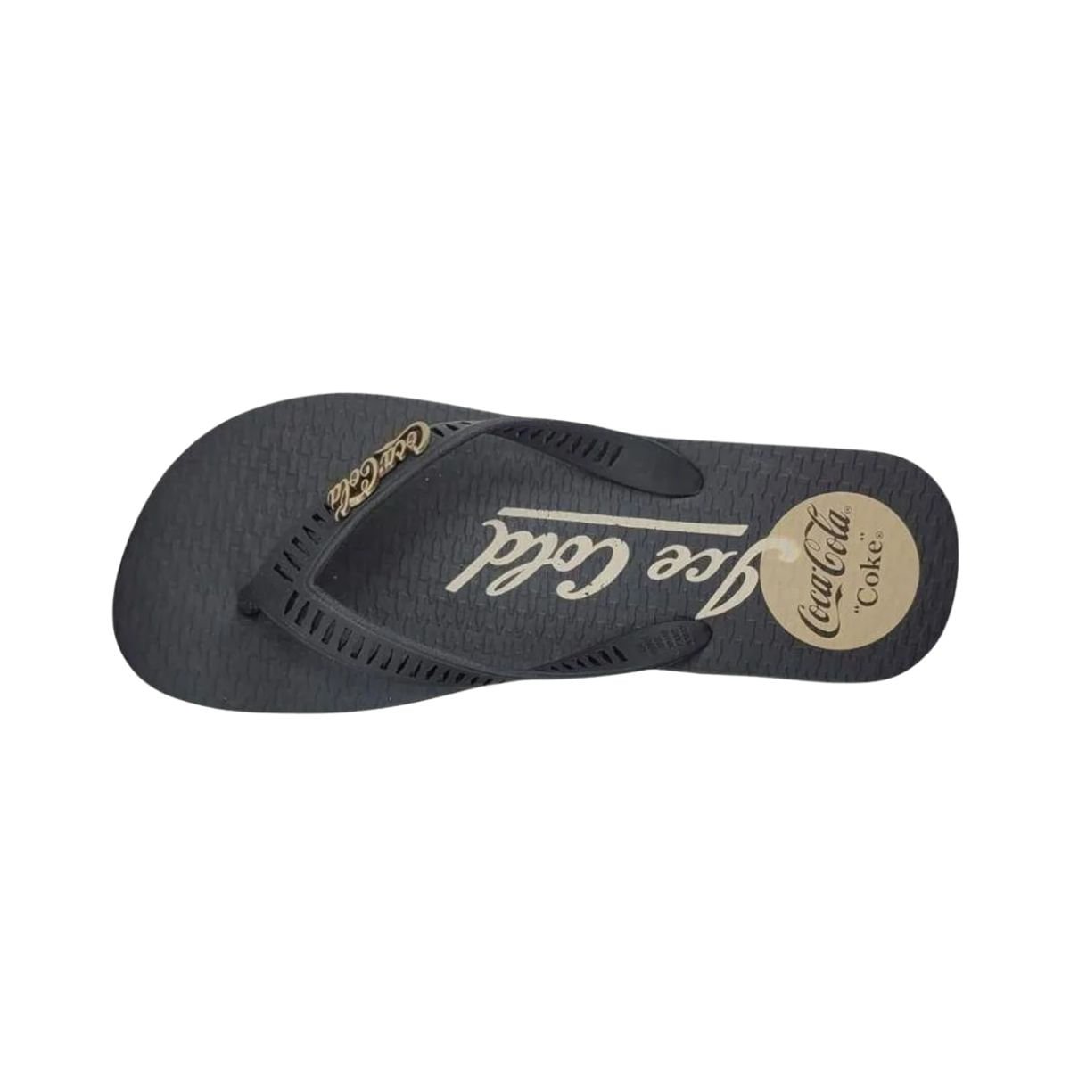 Chinelo Masculino Dedo Coca Cola Bottle Cold Preto Preto 4