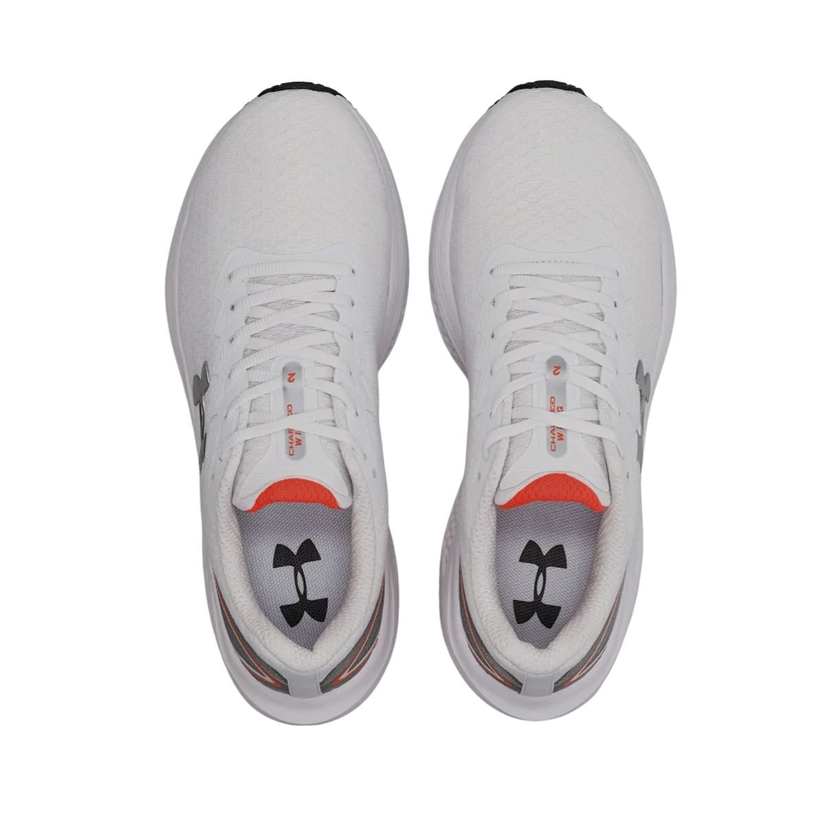 Tênis Running Feminino Under Armour Wing 2 Branco Branco/Cinza 3