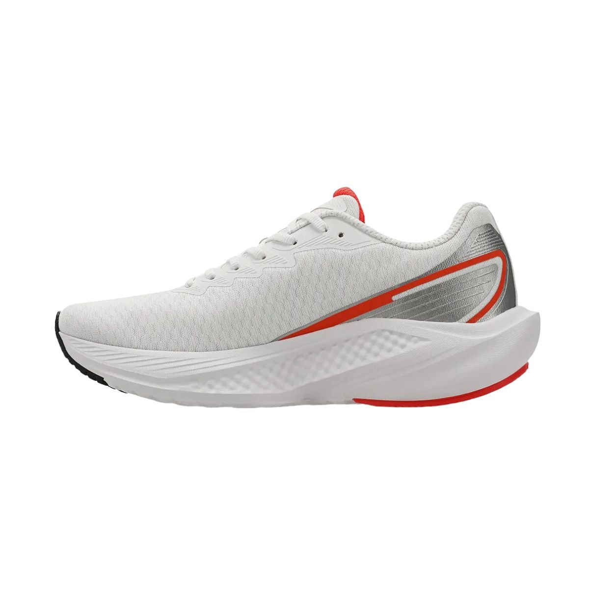 Tênis Running Feminino Under Armour Wing 2 Branco Branco/Cinza 5
