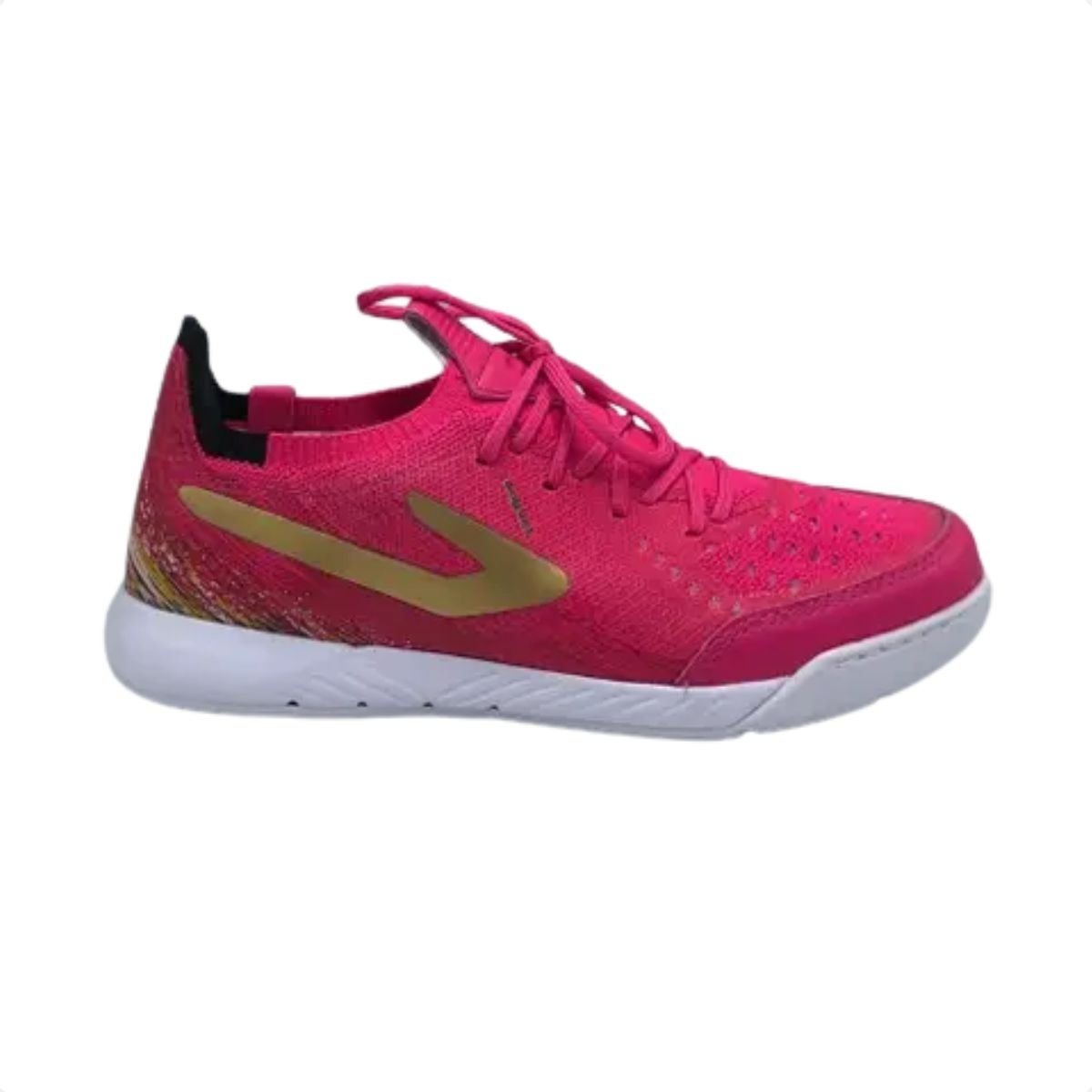 Chuteira Indoor Masculina Topper Dominator Fuse Ii Keeper Rosa