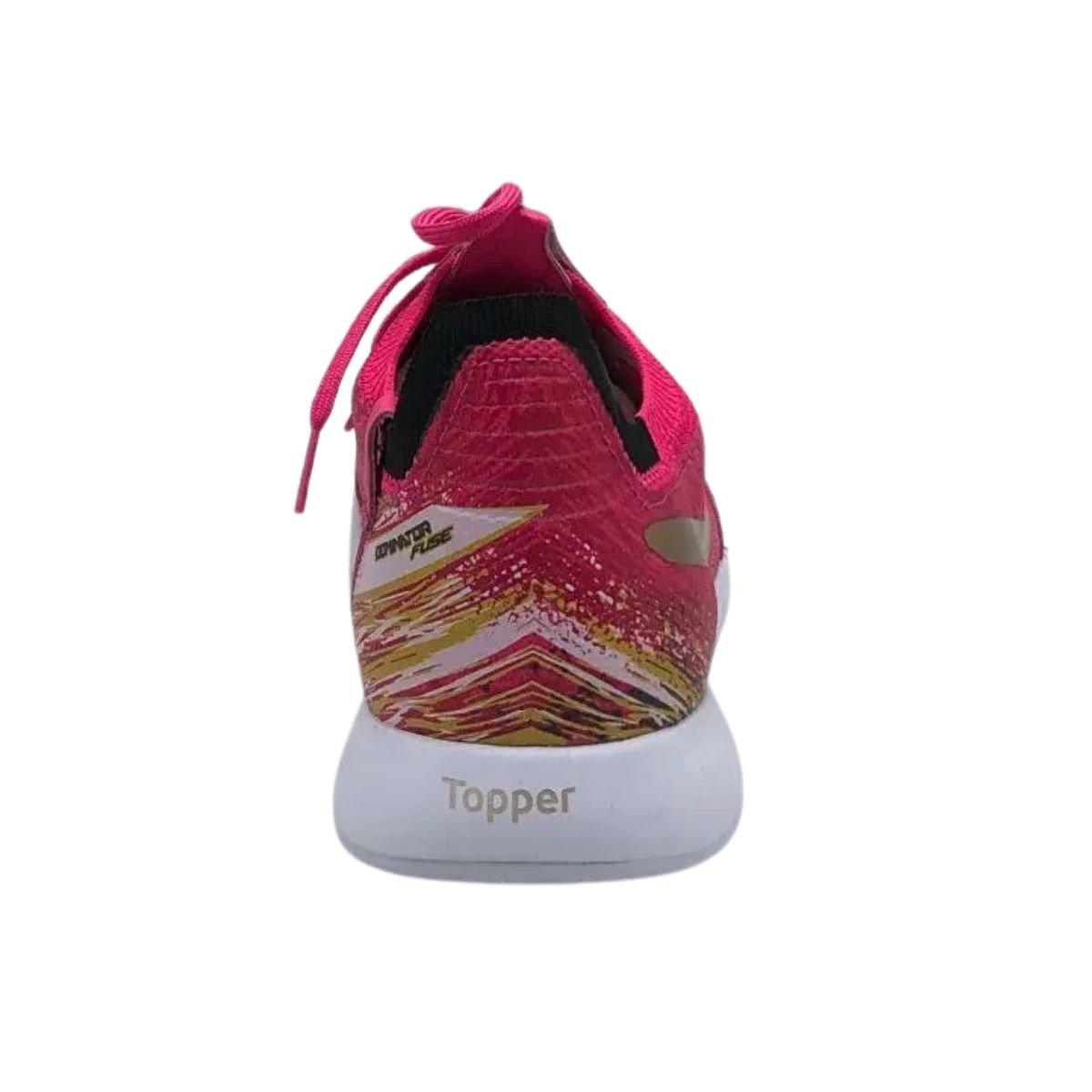 Chuteira Indoor Masculina Topper Dominator Fuse Ii Keeper Rosa Rosa 7