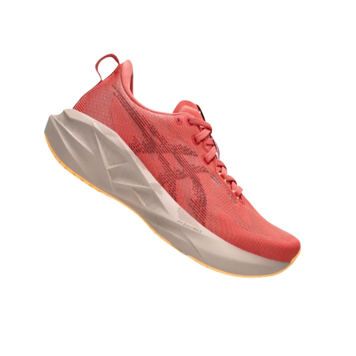 Tênis Running Feminino Asics Novablast 5 Laranja Rosa 7