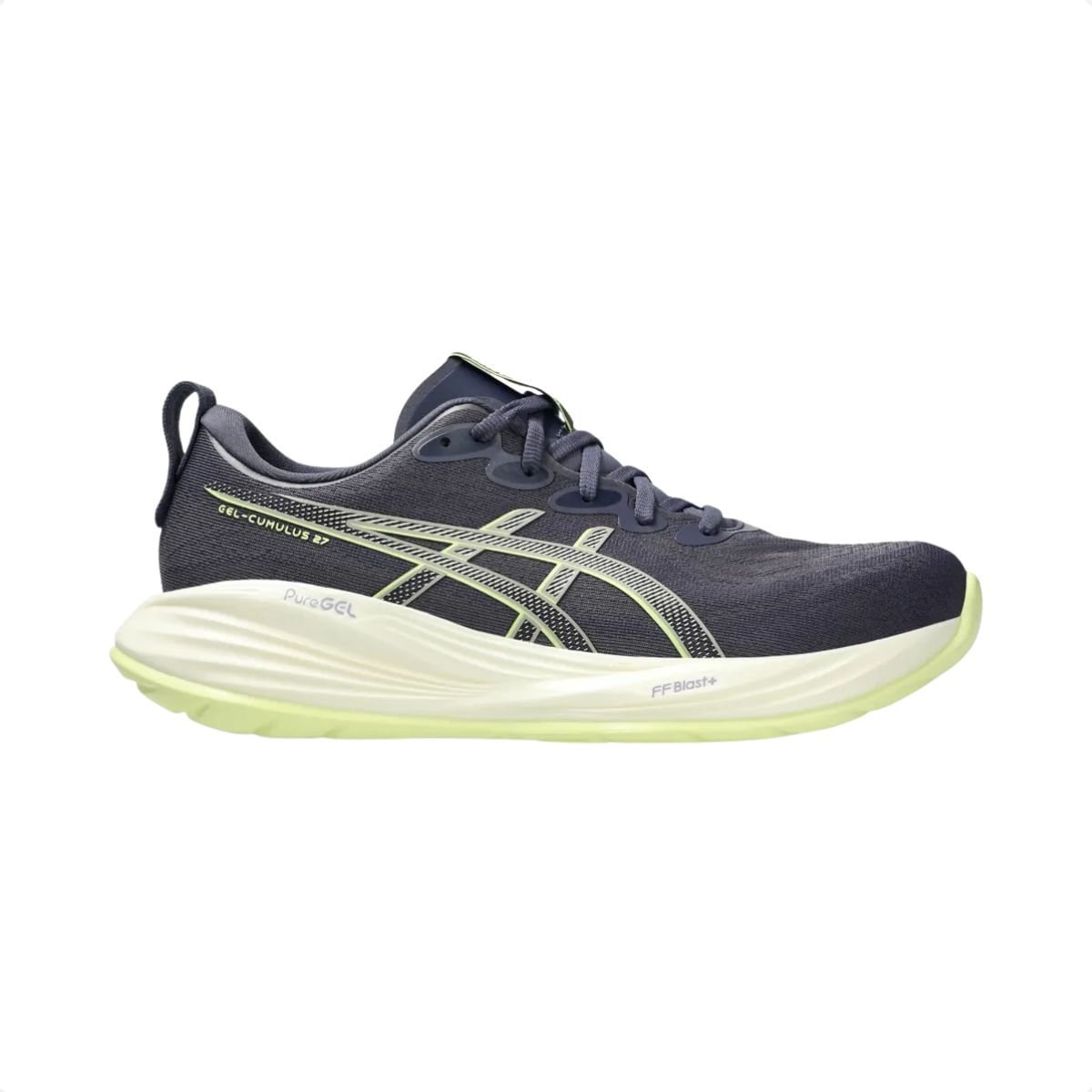 Tênis Running Masculino Asics Gel-Cumulus 27 Azul E Verde