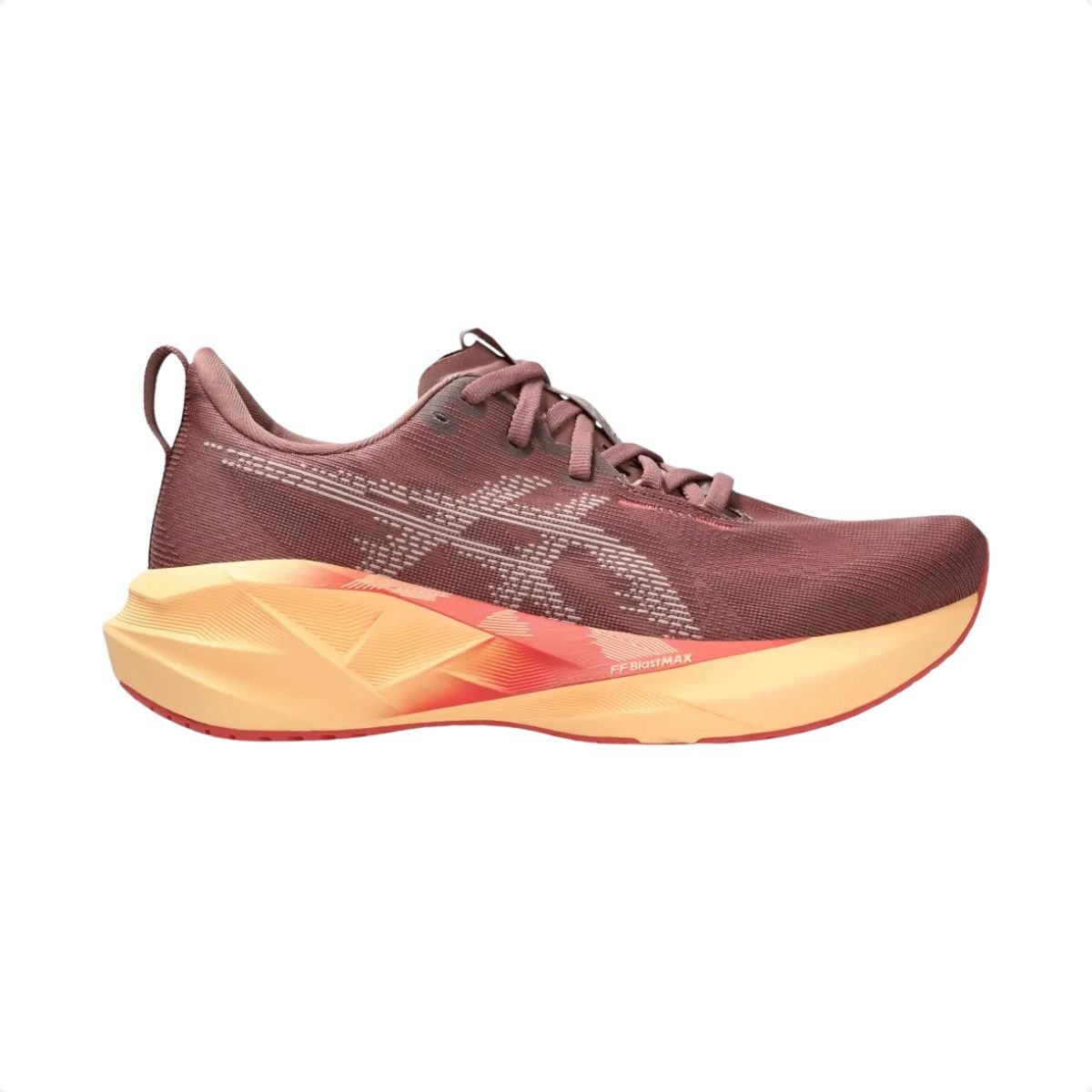 Tênis Running Masculino Asics Novablast 5 Rosa Rosa/Laranja