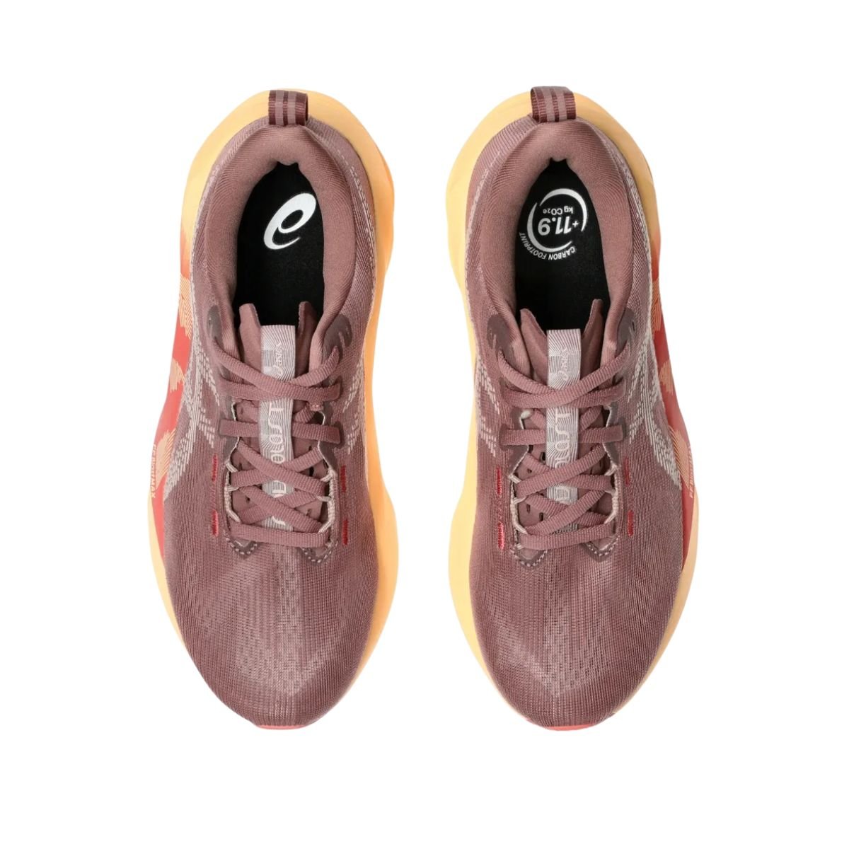 Tênis Running Masculino Asics Novablast 5 Rosa Rosa/Laranja 3