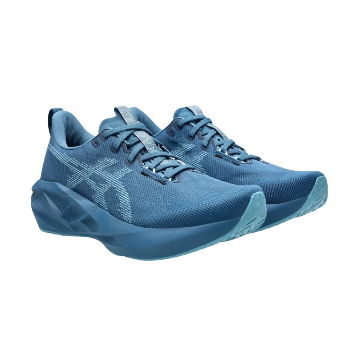 Tênis Running Masculino Asics Novablast 5 Azul Azul 2