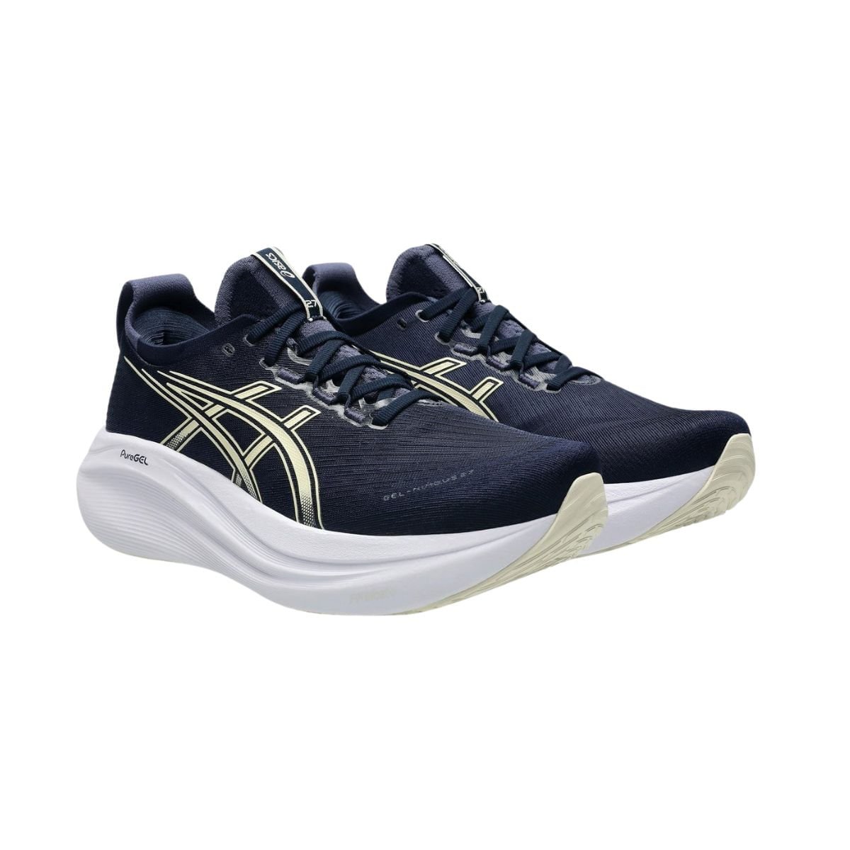 Tênis Running Masculino Asics Gel-Nimbus 27 Azul Preto 2