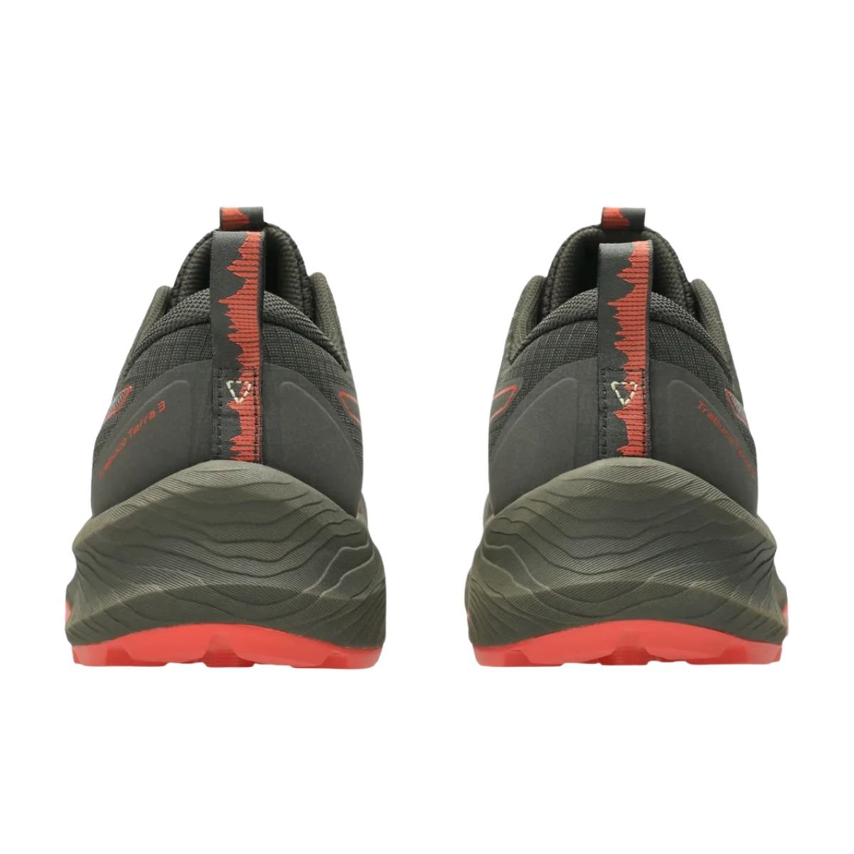 Tênis Running Masculino Asics Trabuco Terra 3 Verde Verde/Laranja 7