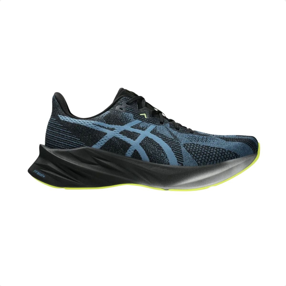 Tênis Running Masculino Asics Dynablast 5 Preto E Azul