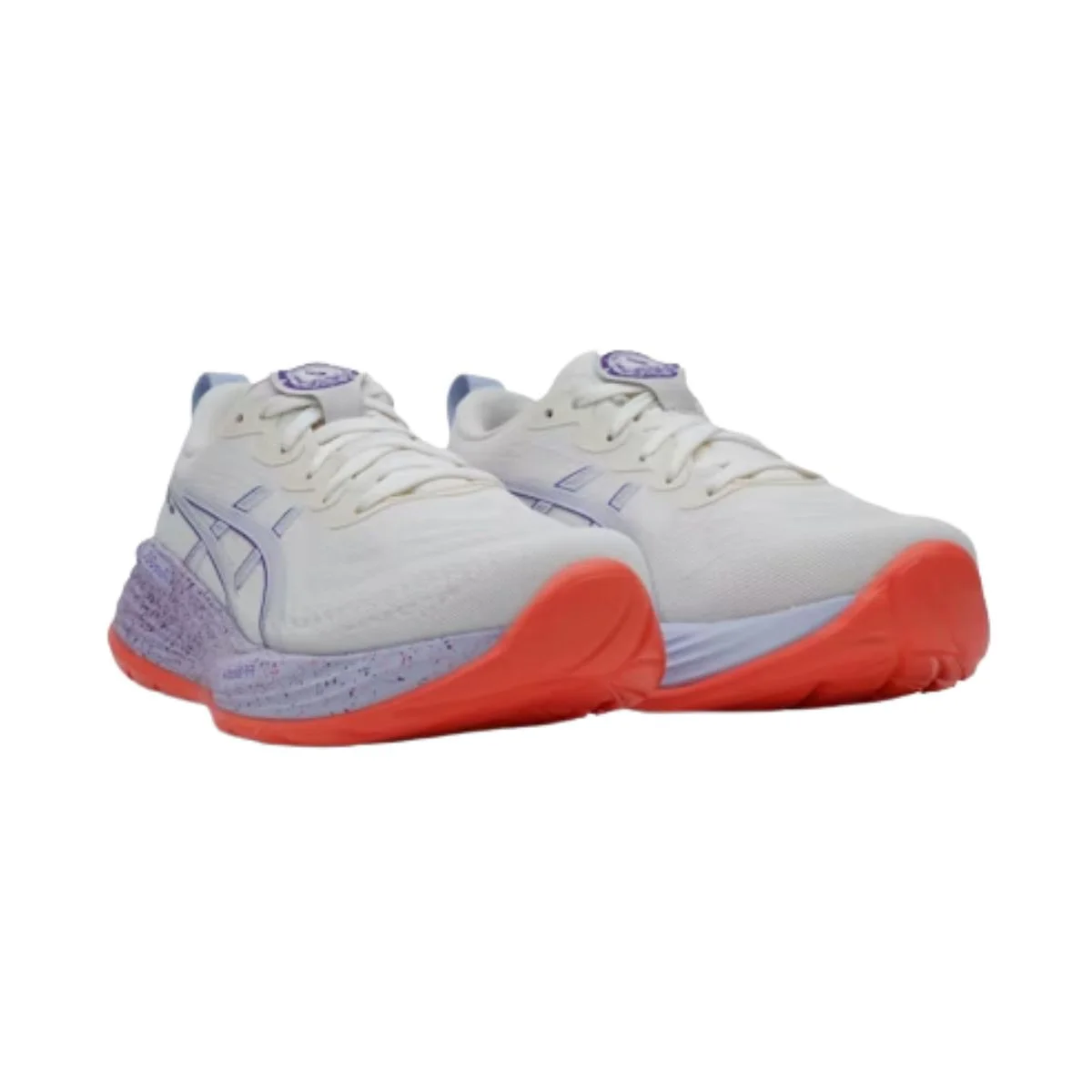 Tênis Running Masculino Asics Gel-Cumulus 27 Tokyo Off White Branco/Azul/Laranja 2