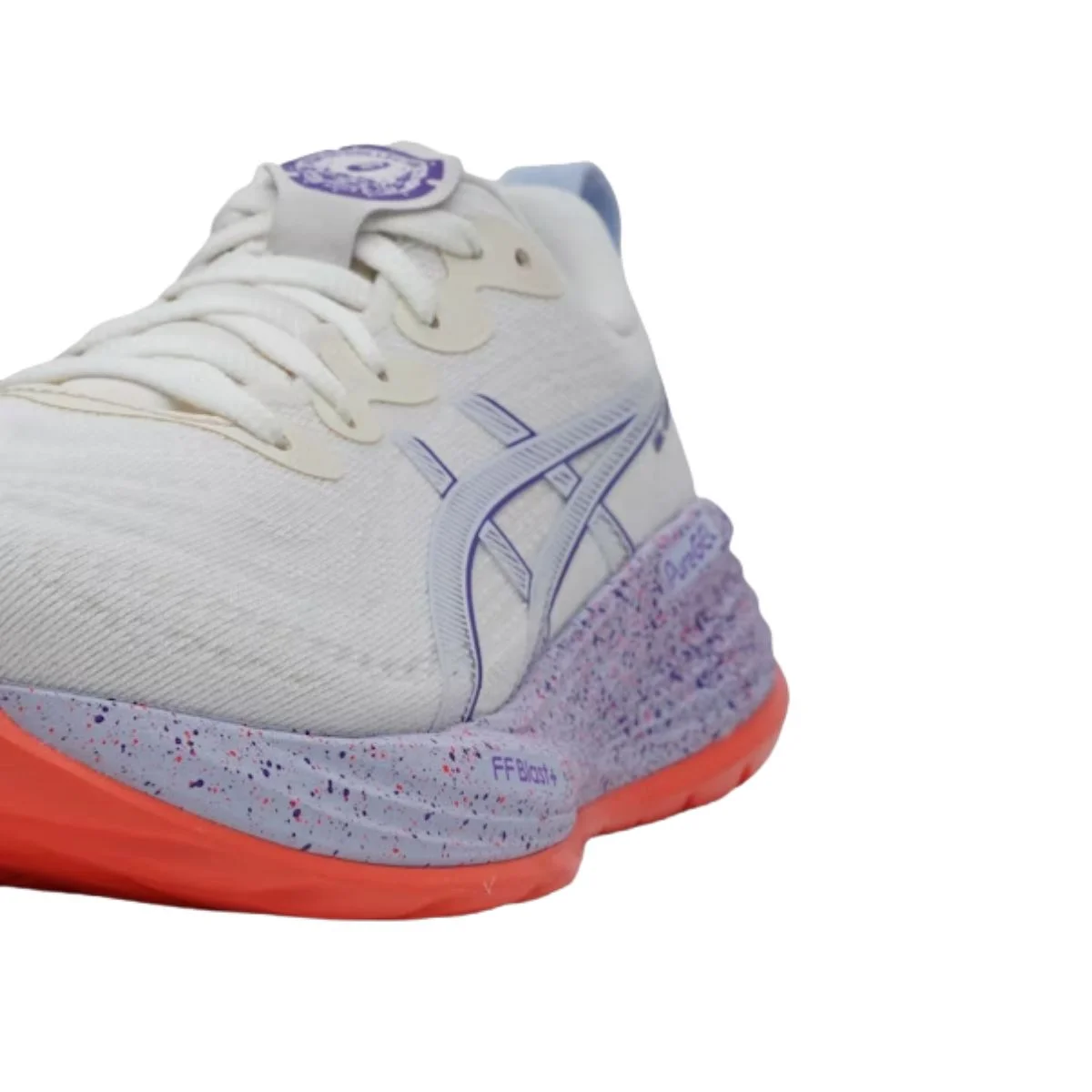 Tênis Running Masculino Asics Gel-Cumulus 27 Tokyo Off White Branco/Azul/Laranja 5