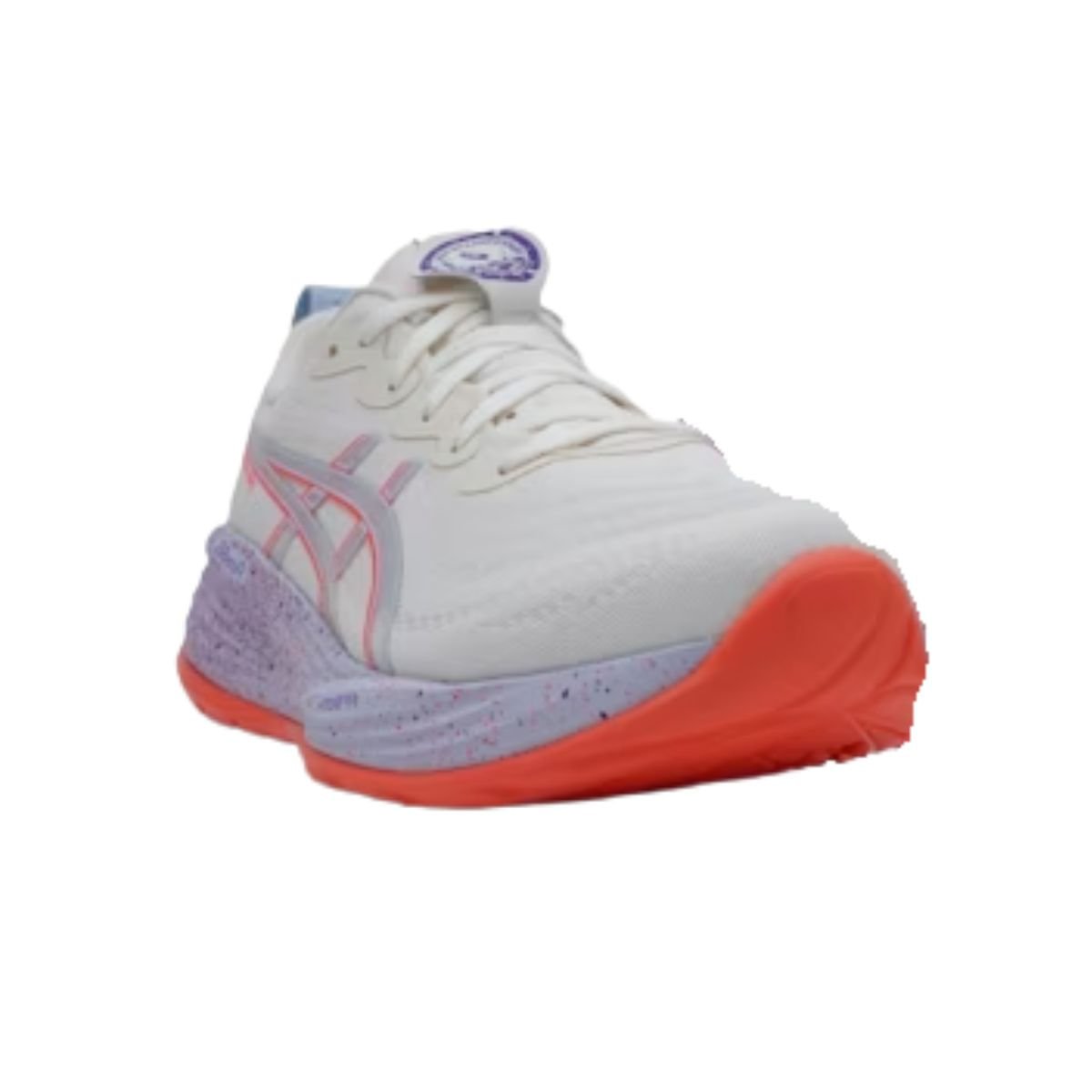 Tênis Running Masculino Asics Gel-Cumulus 27 Tokyo Creme Branco/Azul/Laranja 6