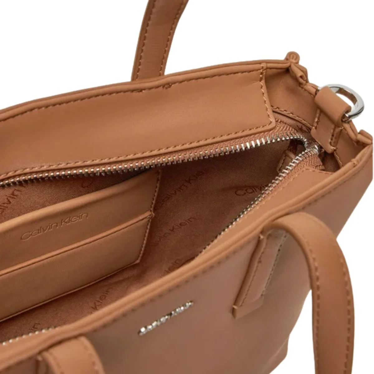 Bolsa Feminina Transversal Calvin Klein Marrom Marrom 2